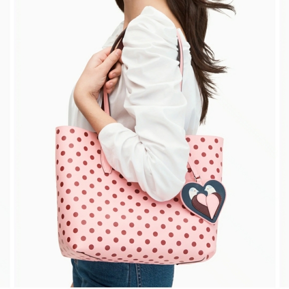 kate spade Handbags - KATE SPADE ♠️ ARCH BIRD REVERSIBLE SMALL  TOTE